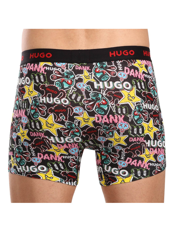 HUGO Sada tří - pánské boxerky HUGO vícebarevné