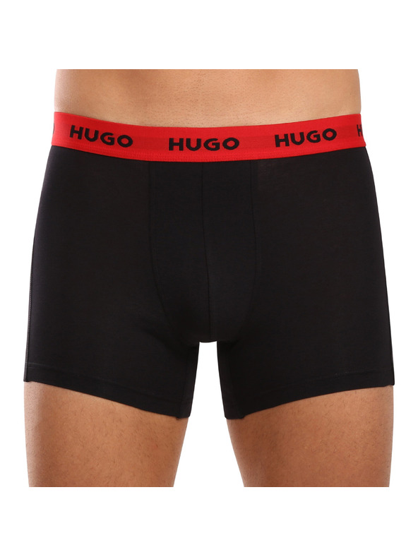 HUGO Sada tří - pánské boxerky HUGO vícebarevné