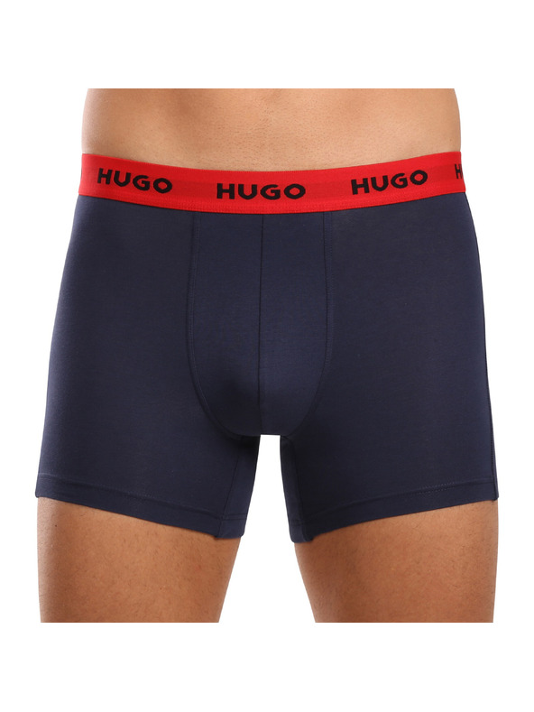 HUGO Sada tří - pánské boxerky HUGO vícebarevné