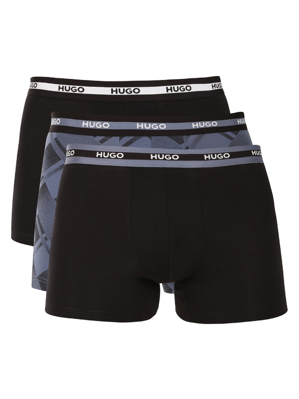 HUGO Sada tří - pánské boxerky HUGO vícebarevné
