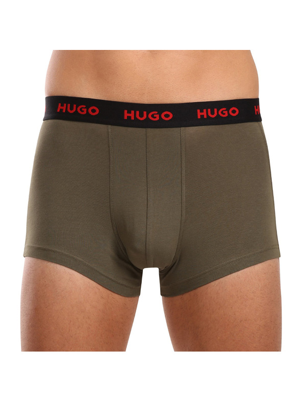 HUGO Sada tří - pánské boxerky HUGO vícebarevné