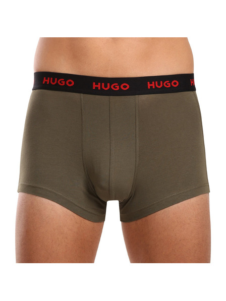 HUGO Sada tří - pánské boxerky HUGO vícebarevné
