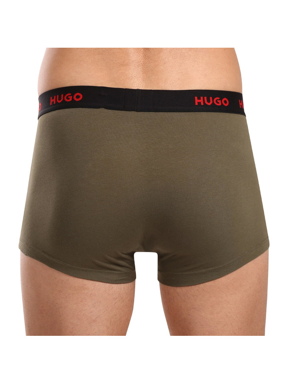 HUGO Sada tří - pánské boxerky HUGO vícebarevné