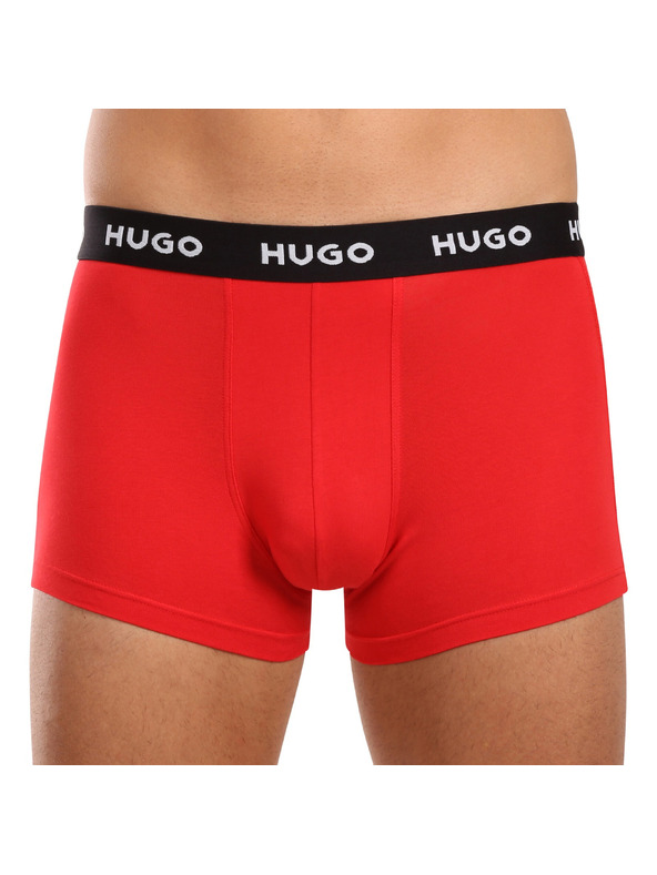 HUGO Sada tří - pánské boxerky HUGO vícebarevné