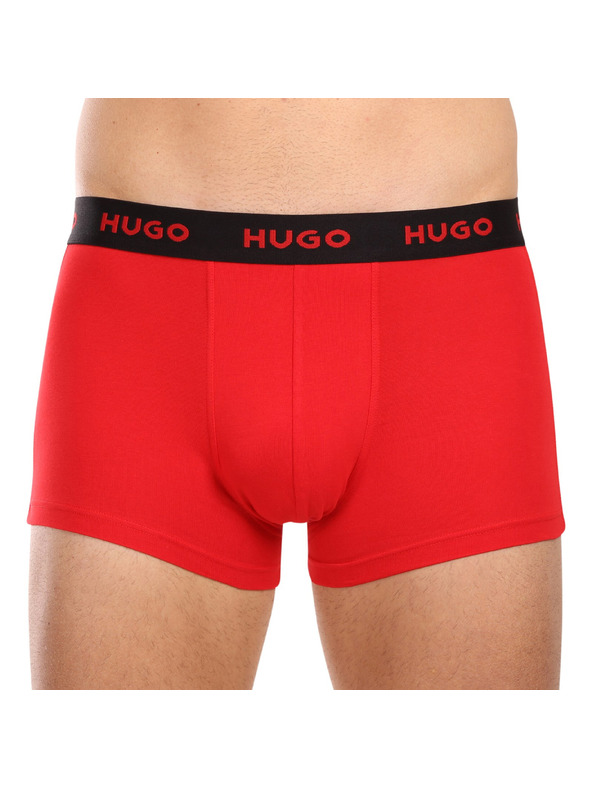 HUGO Sada tří - pánské boxerky HUGO vícebarevné