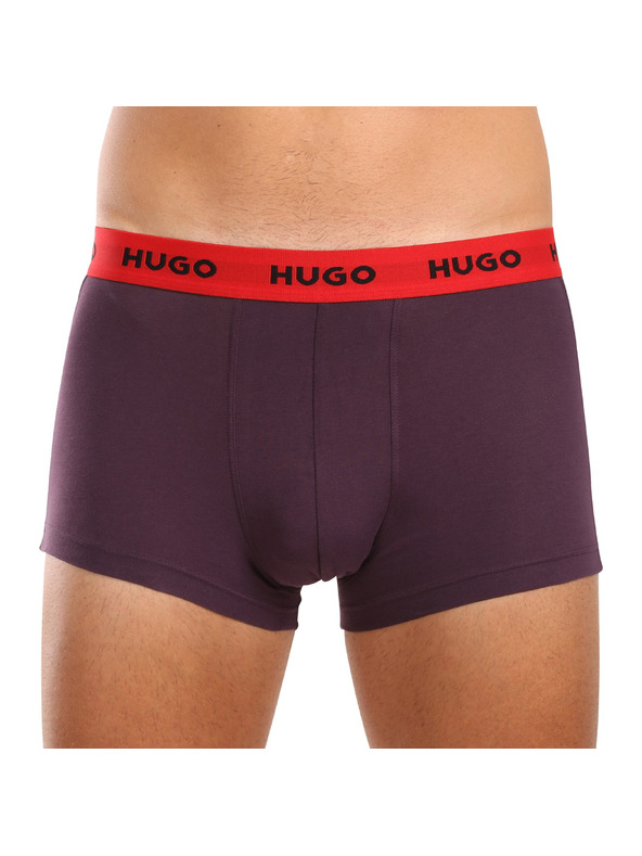 HUGO Sada tří - pánské boxerky HUGO vícebarevné