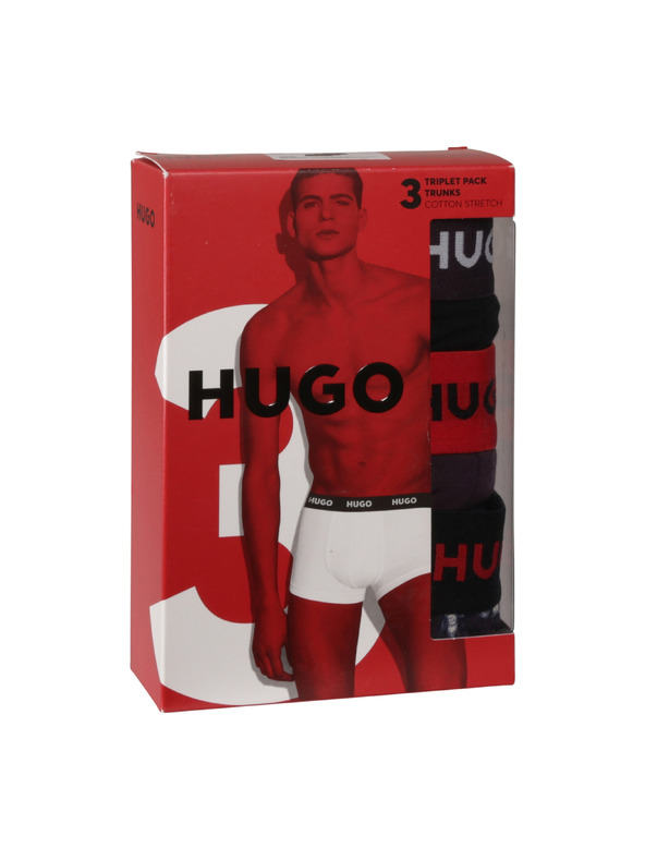 HUGO Sada tří - pánské boxerky HUGO vícebarevné