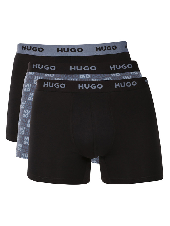 HUGO Sada tří - pánské boxerky HUGO vícebarevné