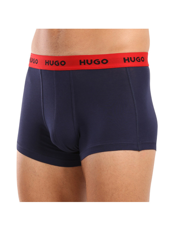 HUGO Sada tří - pánské boxerky HUGO vícebarevné