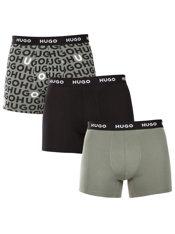 HUGO Sada tří - pánské boxerky HUGO vícebarevné