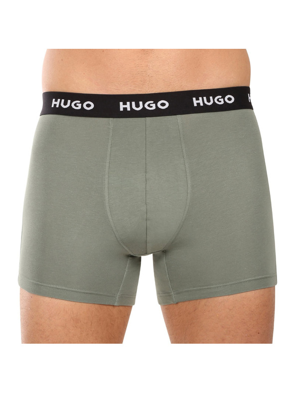 HUGO Sada tří - pánské boxerky HUGO vícebarevné