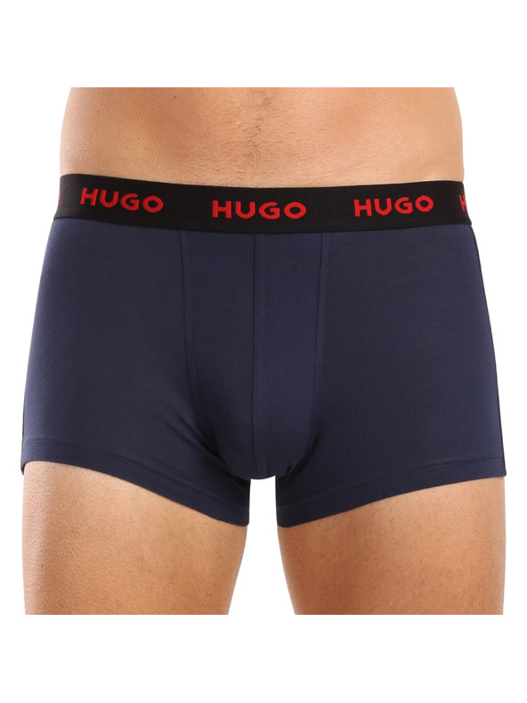 HUGO Sada tří - pánské boxerky HUGO vícebarevné