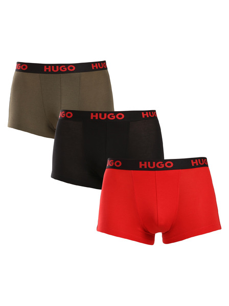 HUGO Sada tří - pánské boxerky HUGO vícebarevné