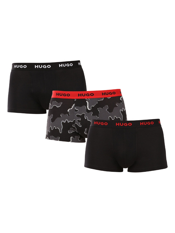 HUGO Sada tří - pánské boxerky HUGO vícebarevné