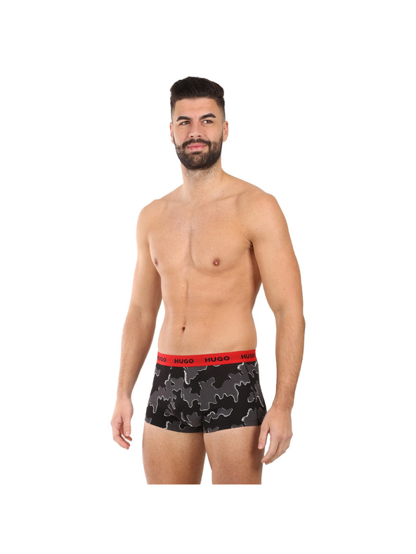 HUGO Sada tří - pánské boxerky HUGO vícebarevné
