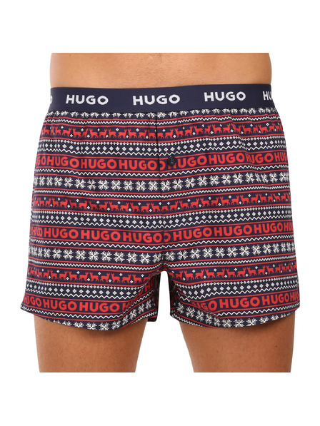HUGO Sada tří - pánské trenky HUGO vícebarevné
