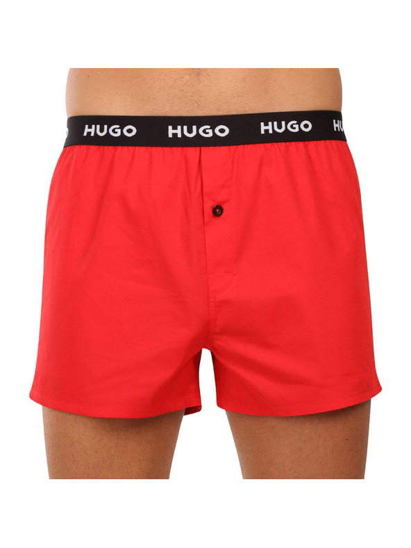 HUGO Sada tří - pánské trenky HUGO vícebarevné