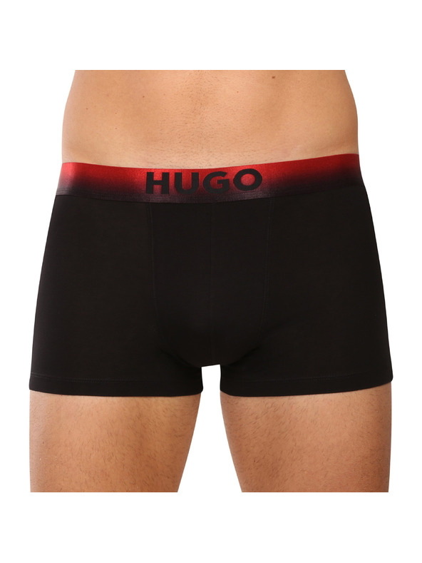 HUGO Sada tří - pánské boxerky HUGO černé