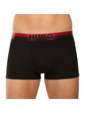 HUGO Sada tří - pánské boxerky HUGO černé