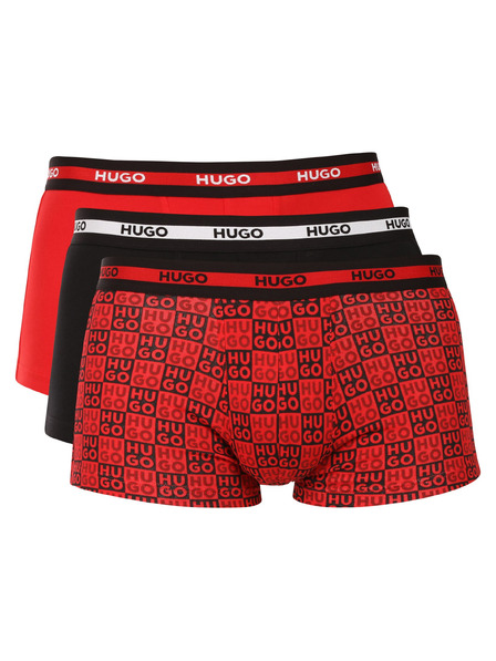 HUGO Sada tří - pánské boxerky HUGO vícebarevné