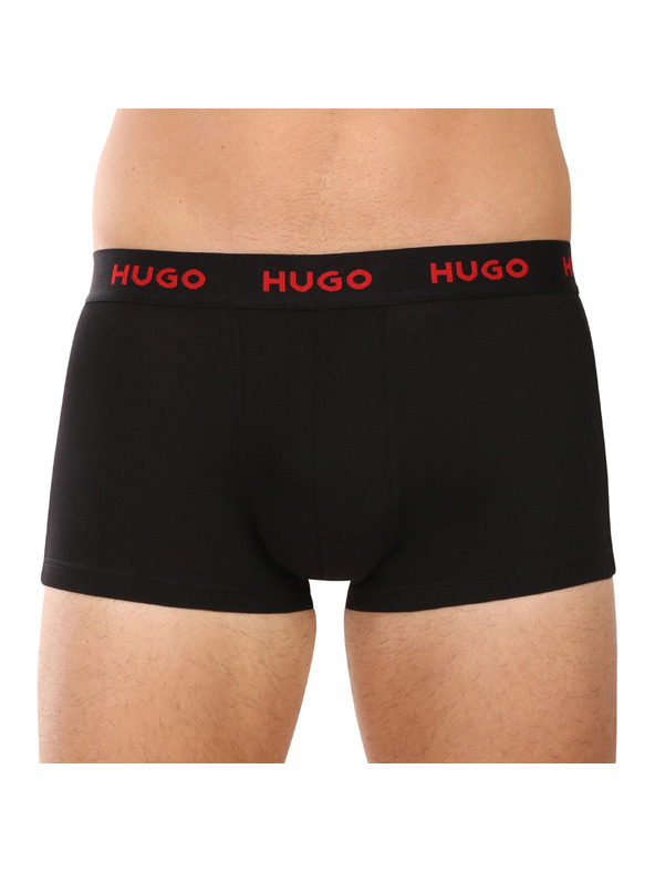 HUGO Sada tří - pánské boxerky HUGO vícebarevné