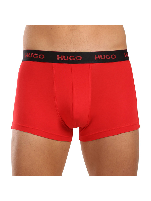 HUGO Sada tří - pánské boxerky HUGO vícebarevné