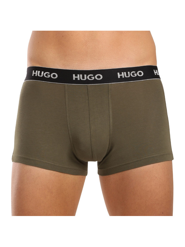 HUGO Sada tří - pánské boxerky HUGO vícebarevné