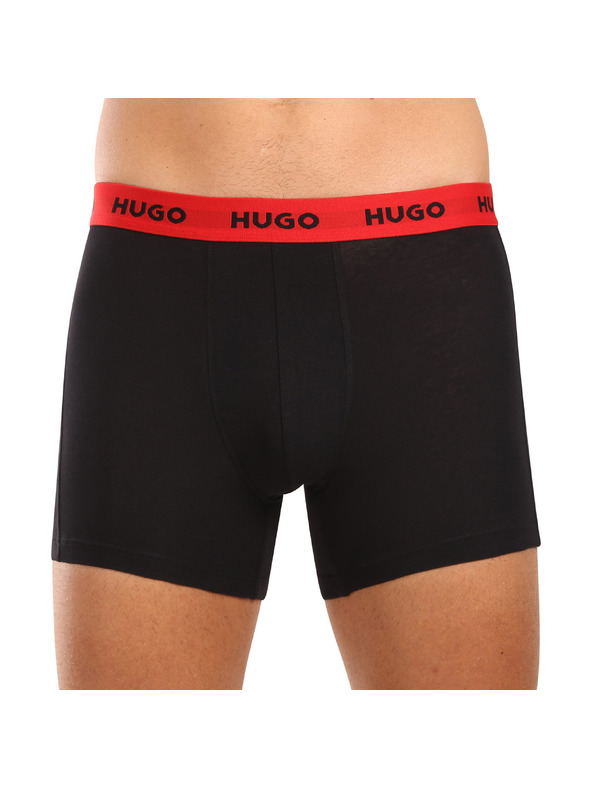 HUGO Sada tří - pánské boxerky HUGO vícebarevné