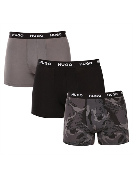 HUGO Sada tří - pánské boxerky HUGO vícebarevné