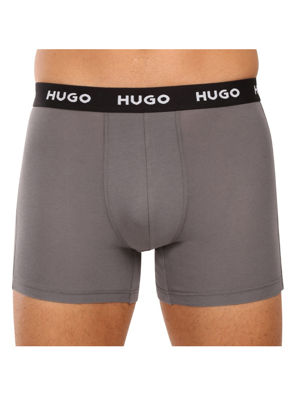 HUGO Sada tří - pánské boxerky HUGO vícebarevné
