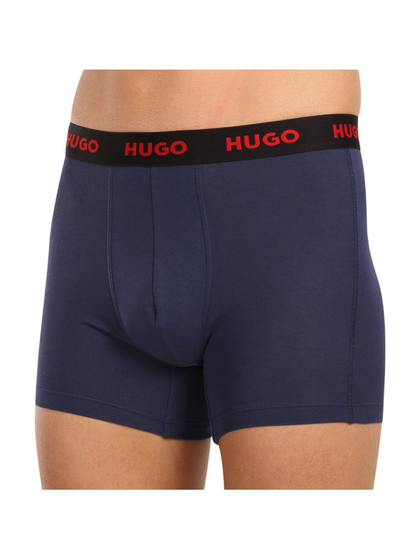 HUGO Sada tří - pánské boxerky HUGO vícebarevné