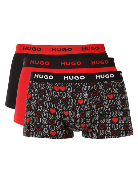 HUGO Sada tří - pánské boxerky HUGO vícebarevné