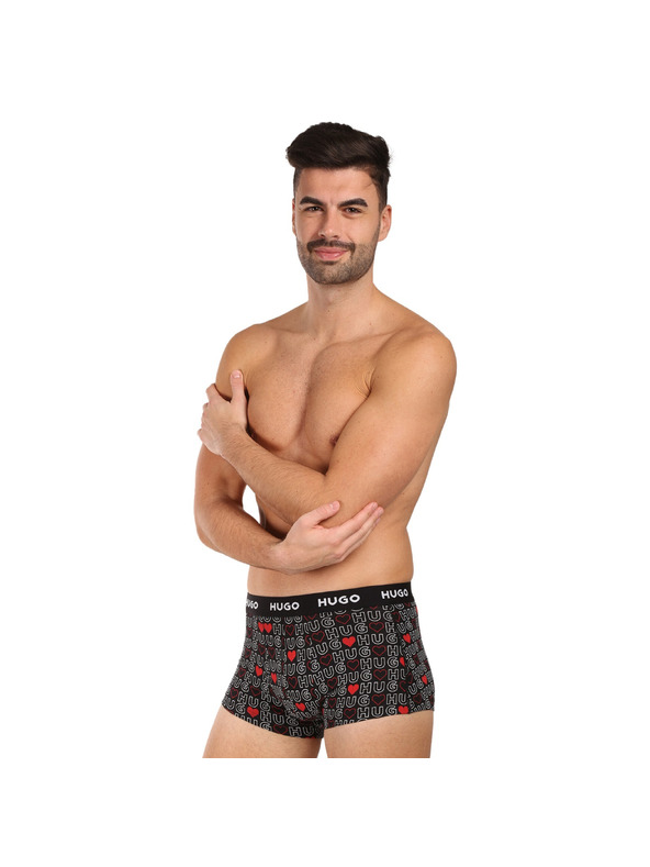 HUGO Sada tří - pánské boxerky HUGO vícebarevné