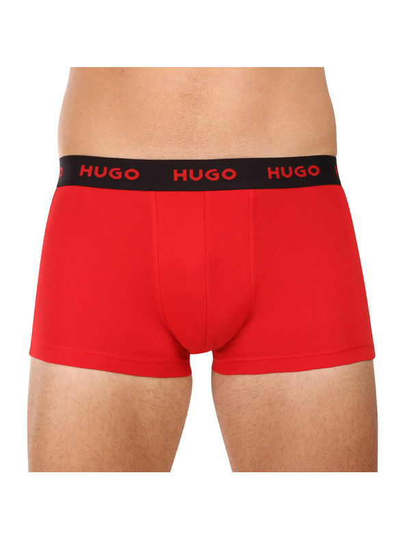 HUGO Sada tří - pánské boxerky HUGO vícebarevné