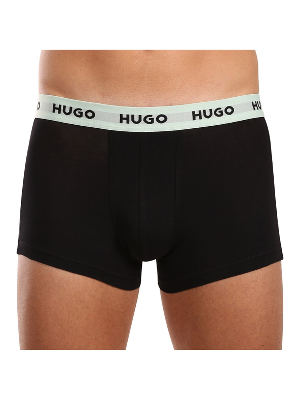 HUGO Sada tří - pánské boxerky HUGO vícebarevné