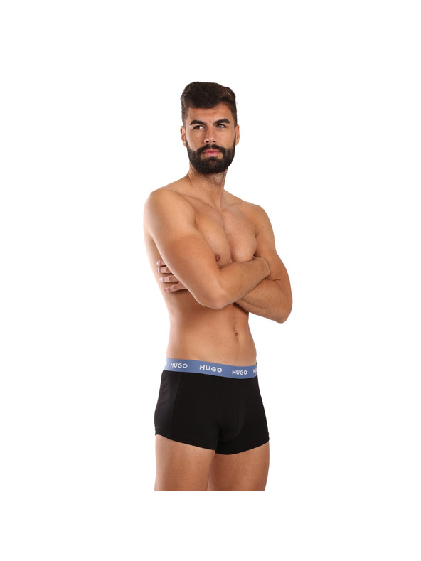 HUGO Sada tří - pánské boxerky HUGO vícebarevné