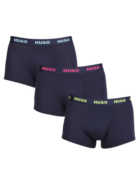 HUGO Sada tří - pánské boxerky HUGO vícebarevné