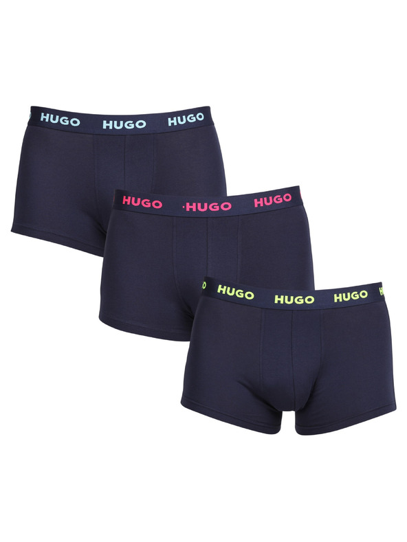 HUGO Sada tří - pánské boxerky HUGO vícebarevné