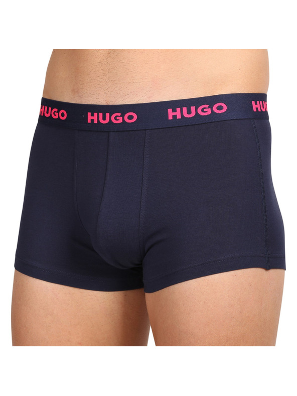 HUGO Sada tří - pánské boxerky HUGO vícebarevné