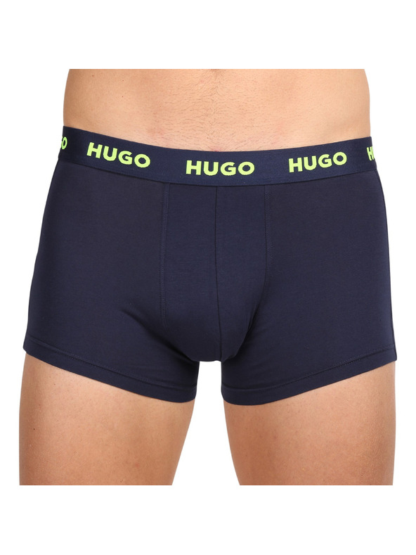 HUGO Sada tří - pánské boxerky HUGO vícebarevné