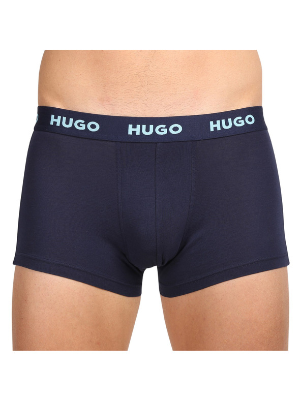 HUGO Sada tří - pánské boxerky HUGO vícebarevné