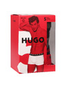 HUGO Sada pěti - pánské boxerky HUGO černé