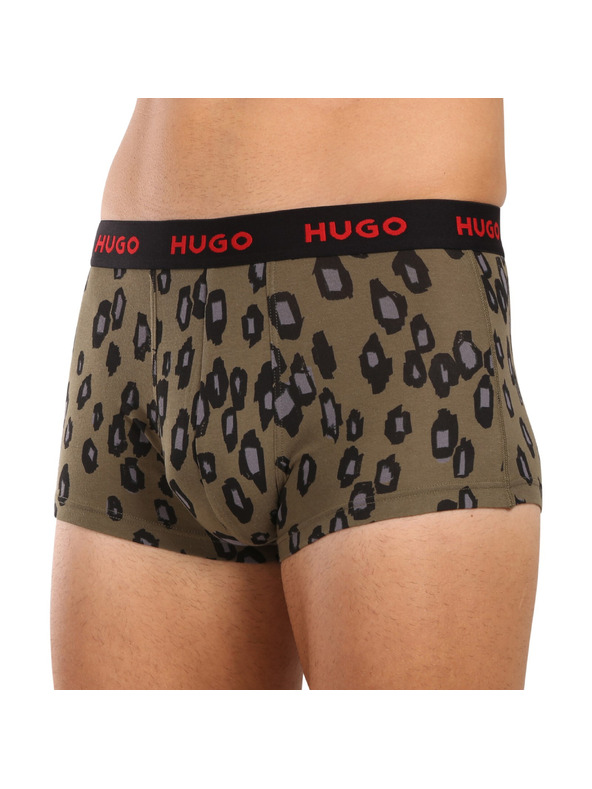 HUGO Sada tří - pánské boxerky HUGO vícebarevné