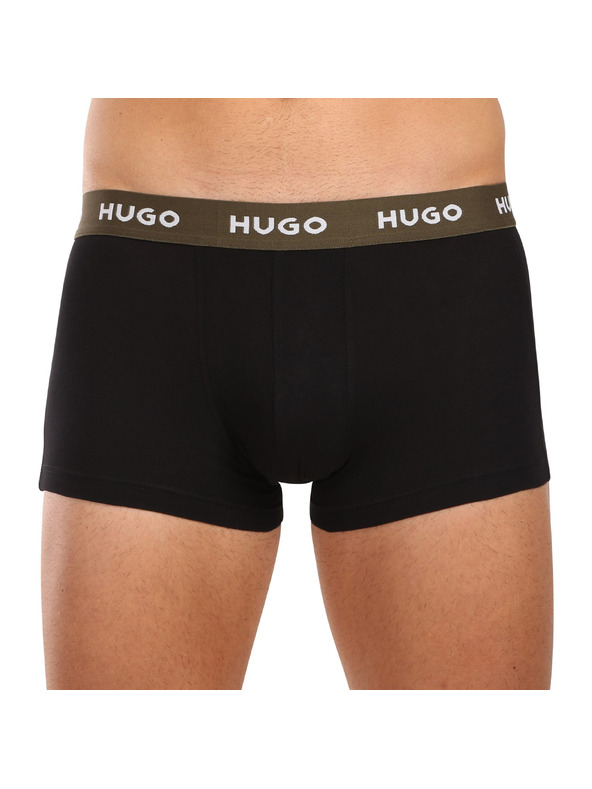 HUGO Sada tří - pánské boxerky HUGO vícebarevné