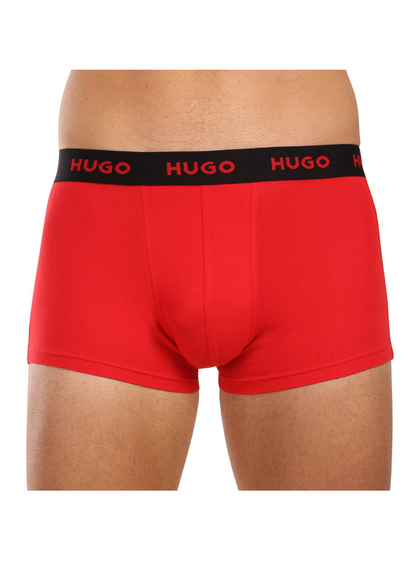 HUGO Sada tří - pánské boxerky HUGO vícebarevné