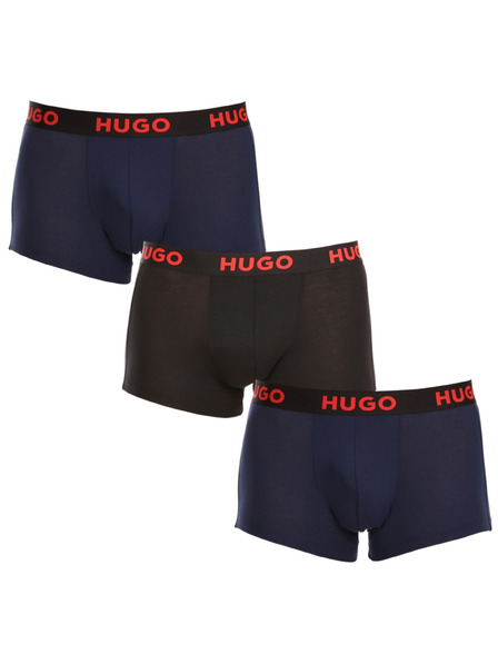HUGO Sada tří - pánské boxerky HUGO vícebarevné