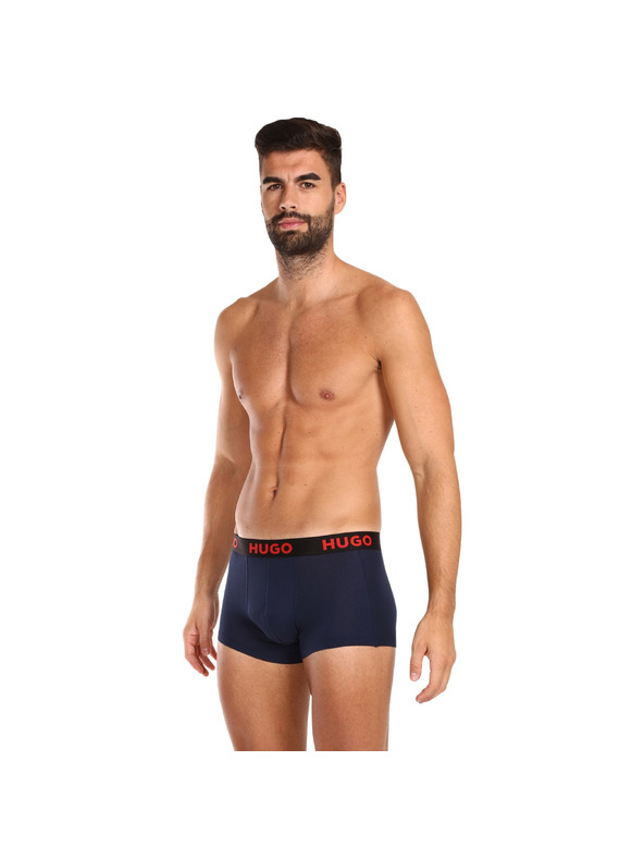 HUGO Sada tří - pánské boxerky HUGO vícebarevné