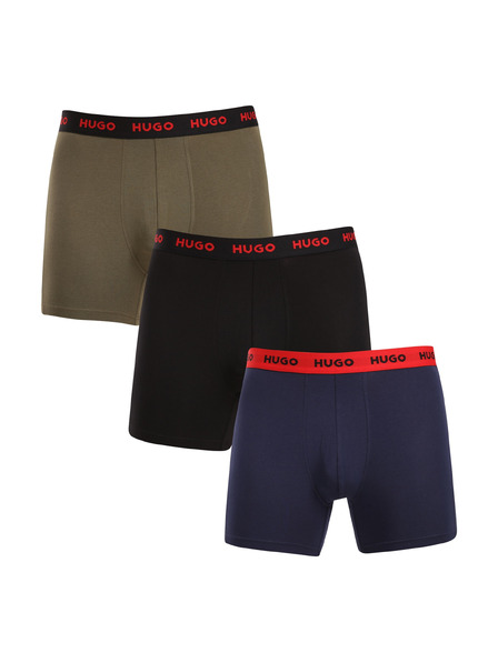 HUGO Sada tří - pánské boxerky HUGO vícebarevné