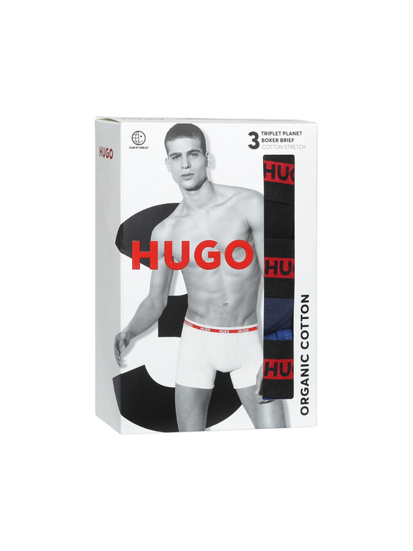 HUGO Sada tří - pánské boxerky HUGO vícebarevné