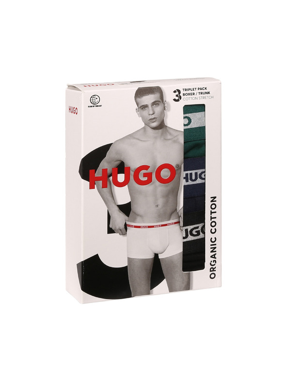 HUGO Sada tří - pánské boxerky HUGO vícebarevné